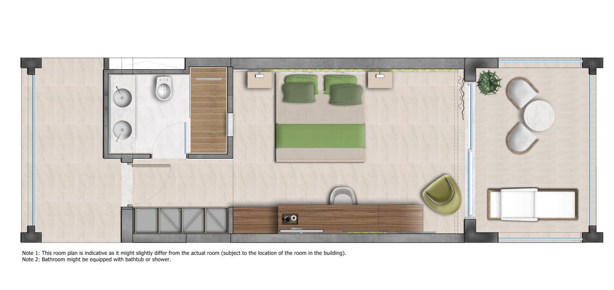 Superior Double Room Sea View
