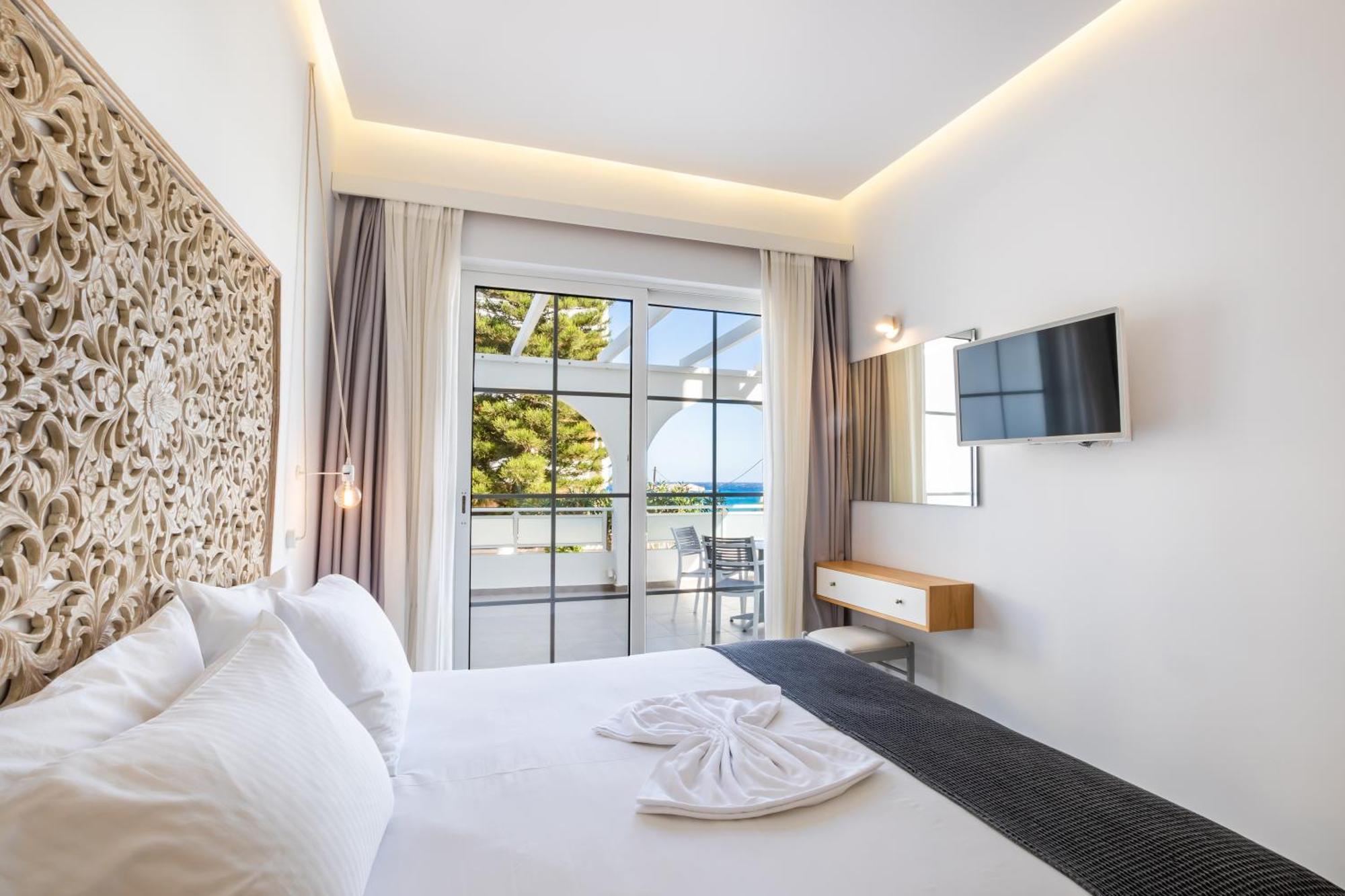 Ferienwohnung im Erdgeschoss mit eingeschränktem Meerblick