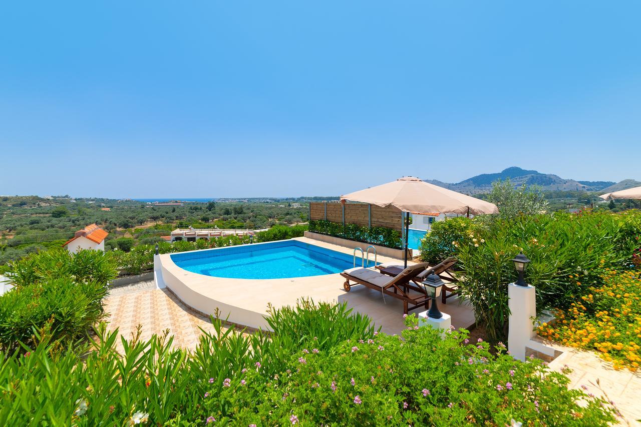 Deluxe Suite mit 2 Schlafzimmern, eigenem Pool und Bergblick