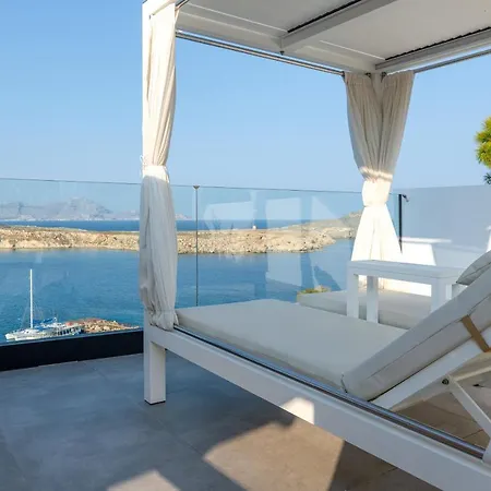 Lindos Shore Summer House With Jacuzzi And Sea View !!!-3