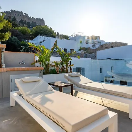 Lindos Shore Summer House With Jacuzzi And Sea View !!!-2