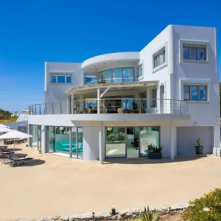 Villa Zafira - Seaview Manor With Heated Pool-3