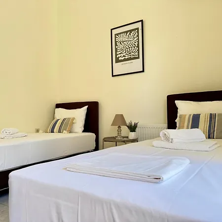 Spacious & Cozy Apartment, With Private Yard, In Kos - El Greco Apartments-2