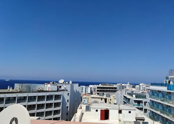 Pet friendly 7. Luxurious Sea View Rooftop Suite In The Center! Rhodes City
