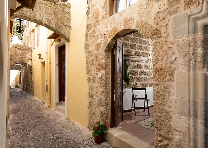 The Magic House Of Medieval Town Villa Rhodes City