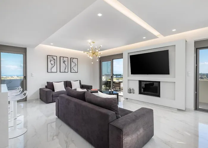 Pet friendly Panorama Luxury Penthouse Apartment Ixia 