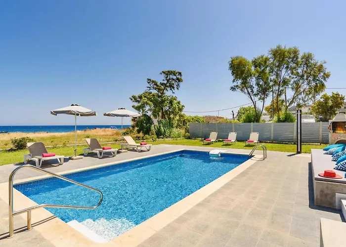 Pet friendly Villa Rhodes Sea View By Villa Plus Ixia 