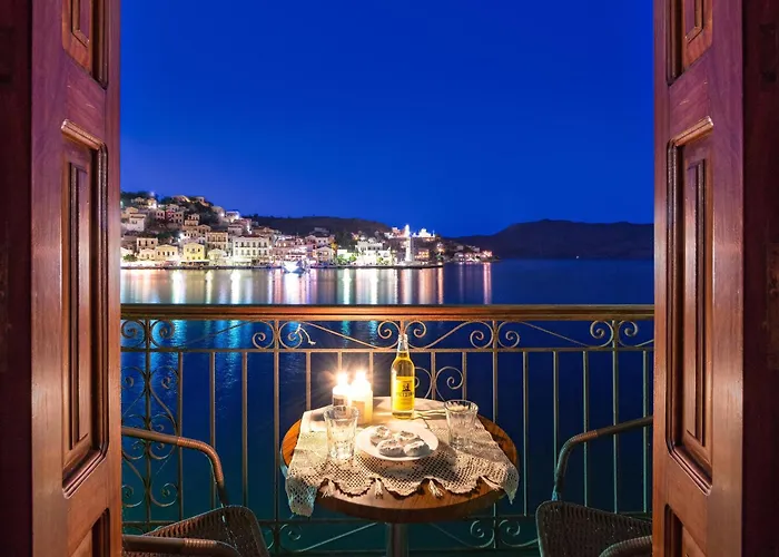 Appartement Marias Sea House à Symi acceptant les animaux