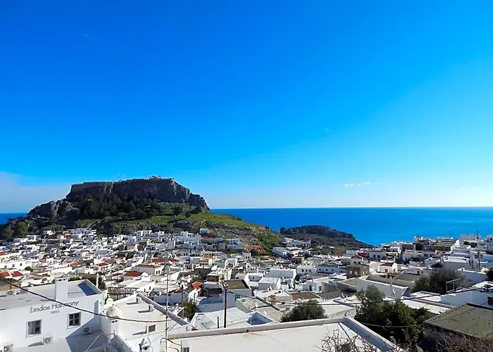 Little Lindos Sea View Studios che accetta animali