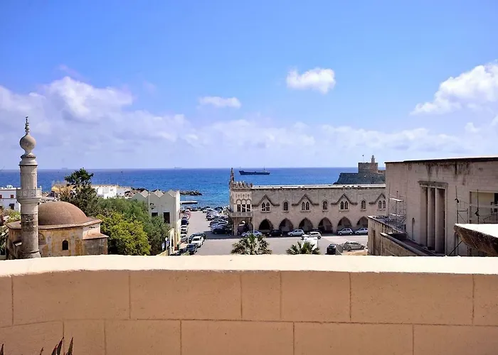 Center Penthouse - Medieval Town 10'- Beach 2' Rhodes City
