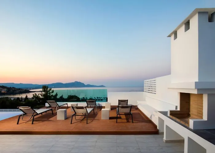 Boutique Villa Phos With Swimming Pool In Lindos